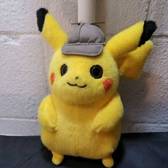 fluffy pikachu plush